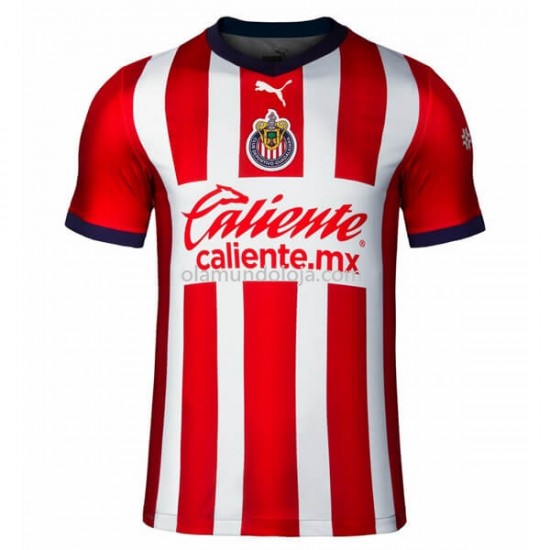 Camisola CD Guadalajara Equipamento Primeiro 2022-2023 Manga Corta
